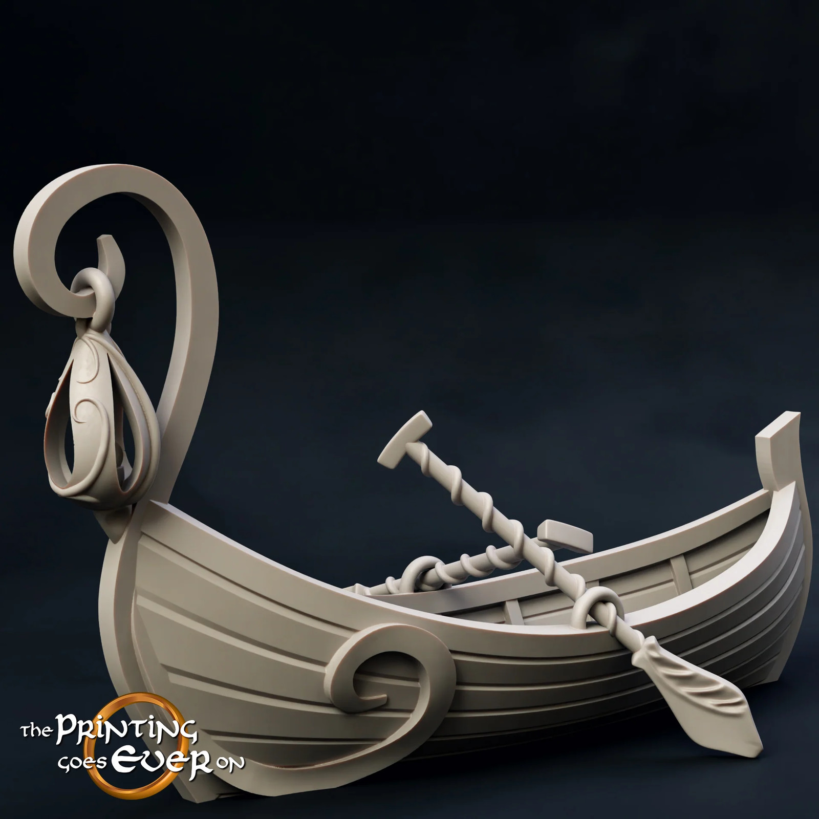 Brightwood Boat - Resin Tabletop Miniature