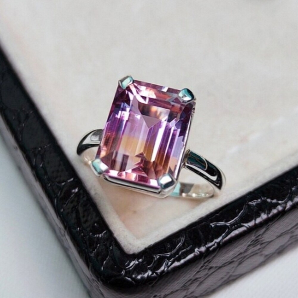 Multi-Tourmaline Gemstone 925 Sterling Silver Best Ring Handmade Jewelry C-742