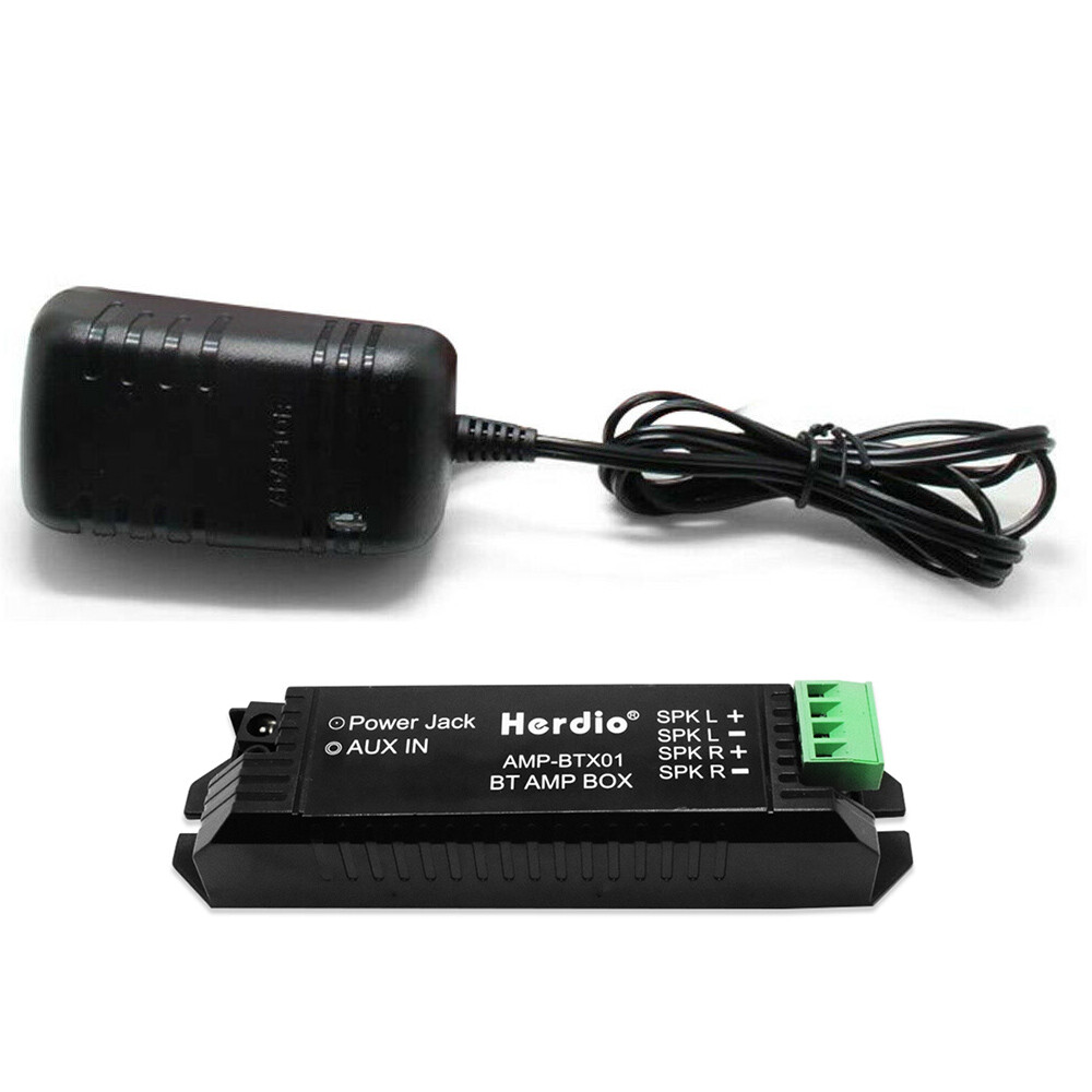 Herdio 4" Marine Boat Wireless Bluetooth Ceiling speakers Amplifier Kit Bathroom