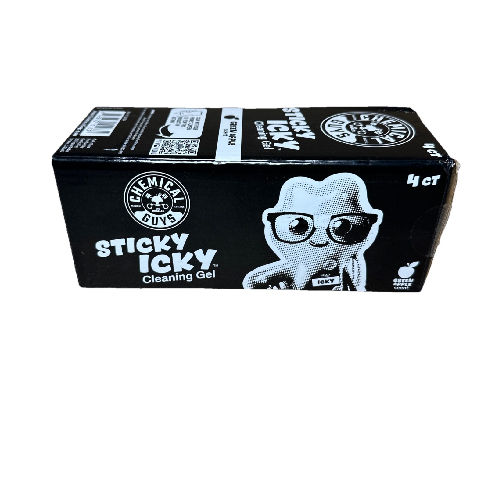 Chemical Guys - Sticky Icky Cleaning Gel, Green Apple Scent (4 Pack)