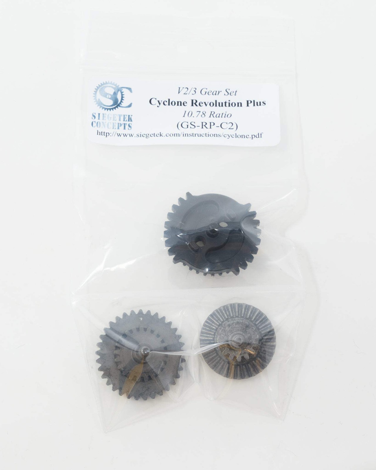 Siegetek Airsoft GEN 3 10.78 9-tooth DSG Gear set for V2/V3