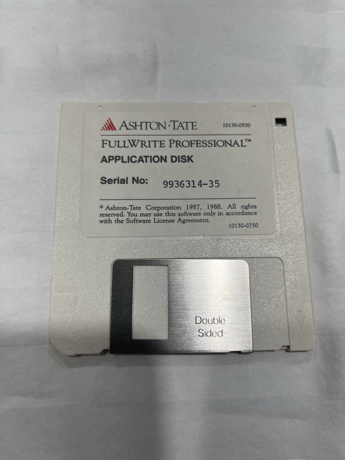 Vintage Mac Apple Software Ashton Tate FullWrite Professional. Complete