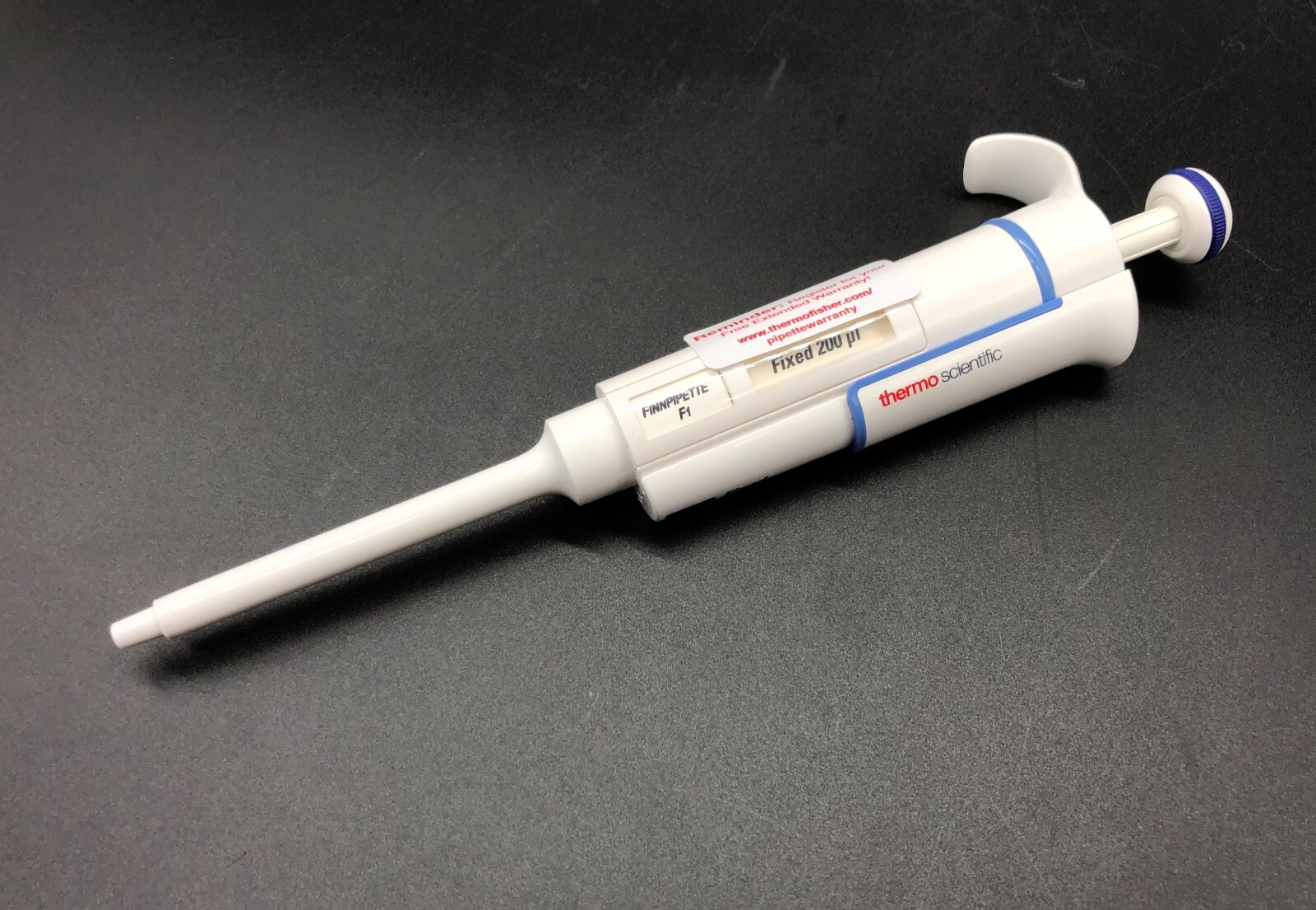Thermo 4651140N Finnpipette F1 200µL Fixed Volume Single Channel Pipette