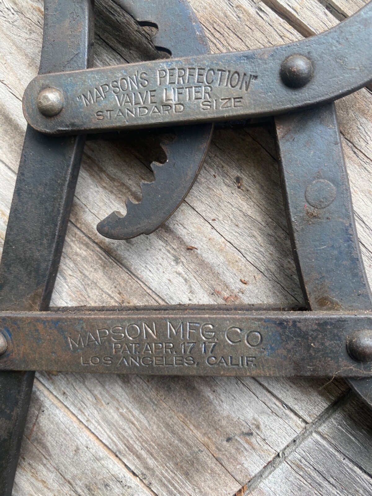 antique engine valve lifter tool. HUGE.-- flat headed auto & truck engines
