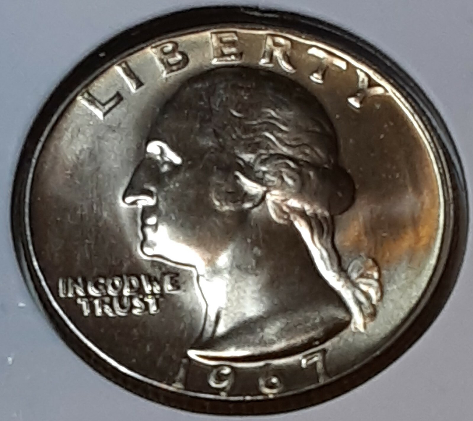 1967 Washington P Quarter - BU - Uncirculated