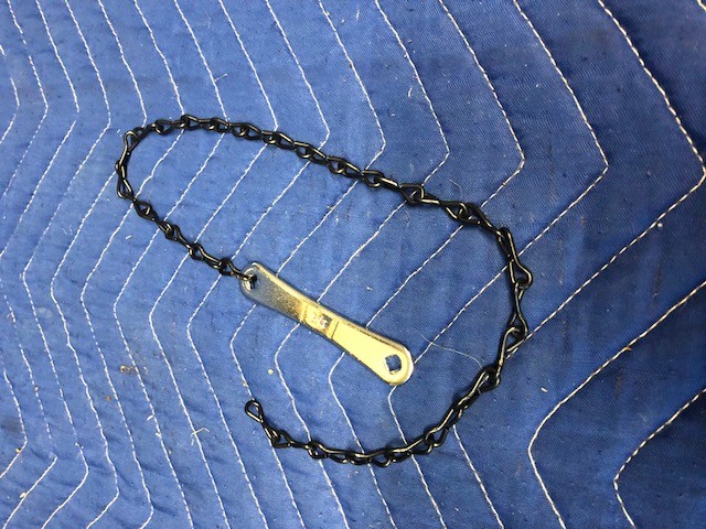 Cylinder Wrench Genuine TurboTorch Tank Key Wrench, MC / B Tank  | with chain