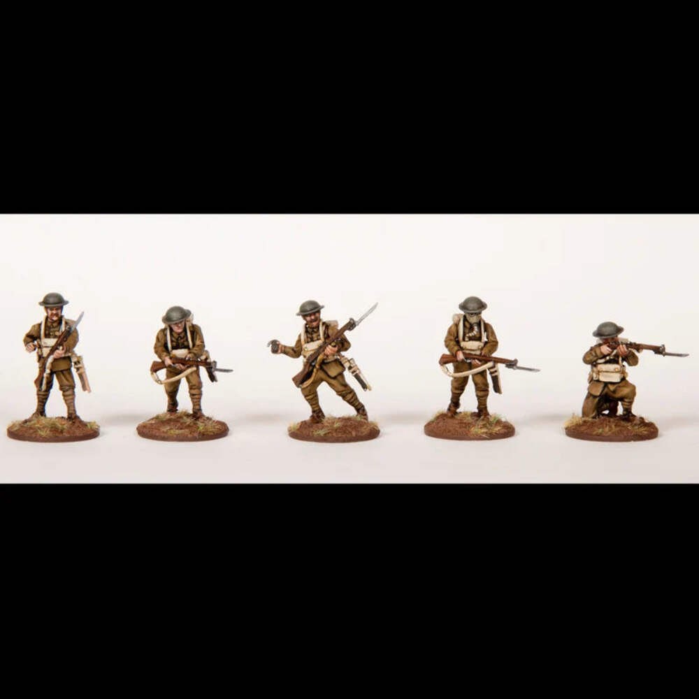 Wargames Atlantic Great War British Infantry - 28mm Miniature SPRUES