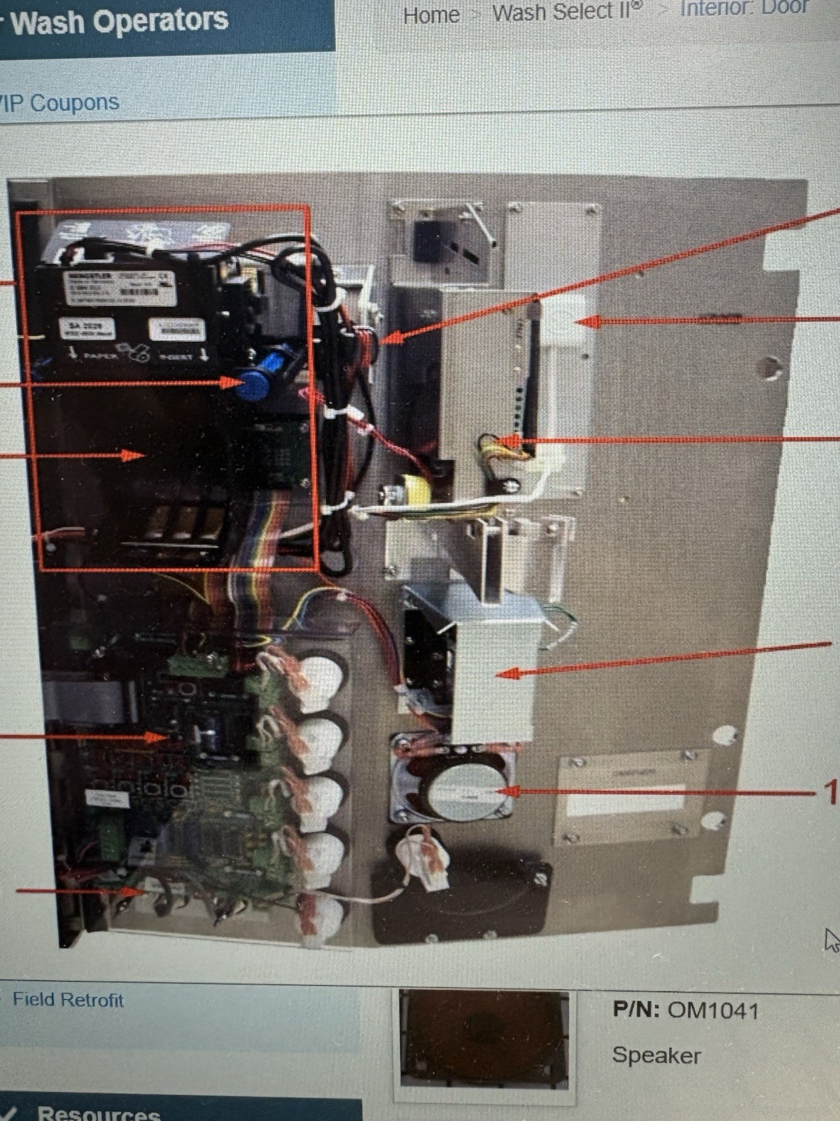 IDX Coin Acceptor For Unitec Wash Select 2