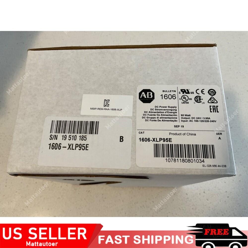NEW Genuine Allen Bradley 1606-XLP95E DC Power Supply 95W Factory Packaged