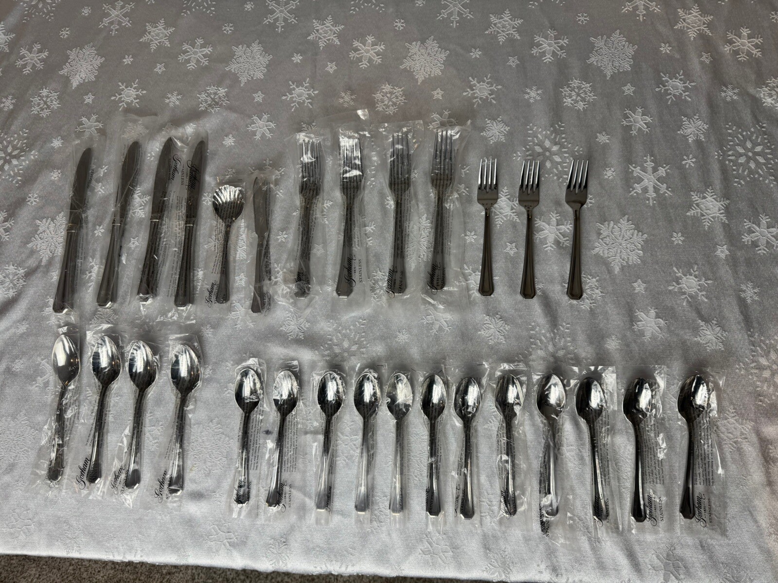 Gorham FAIRVIEW 18/8 Stainless Flatware: Spoon, Knife, etc. - China (new)