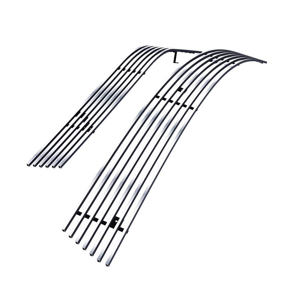 Fits 2014-2015 Chevy Camaro LS/LT Stainless Chrome Billet Grille Insert Combo