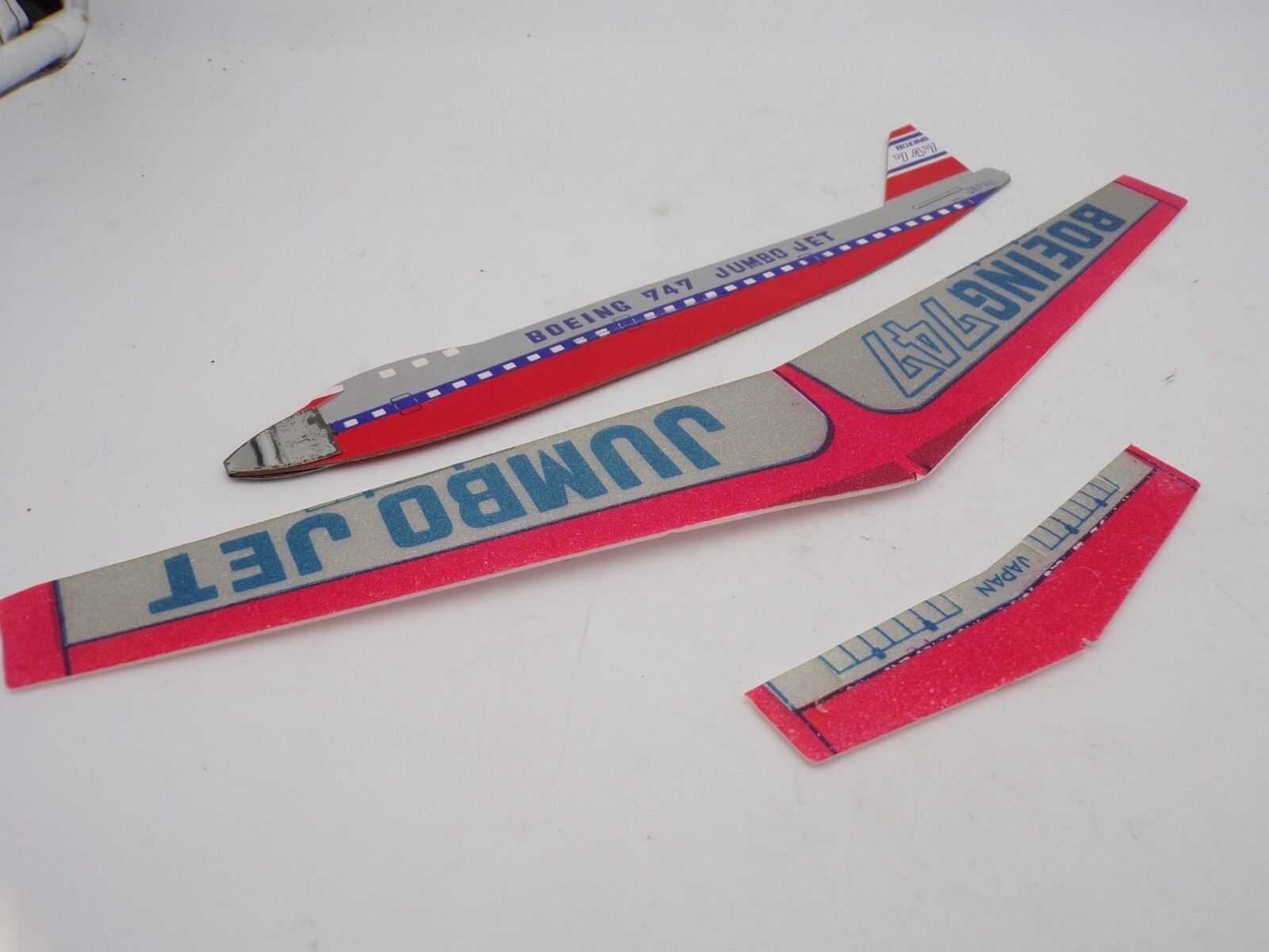 '60s Tsubame Toys Japan Boeing 747 Jumbo Jet Large Super Foam Glider NMIB
