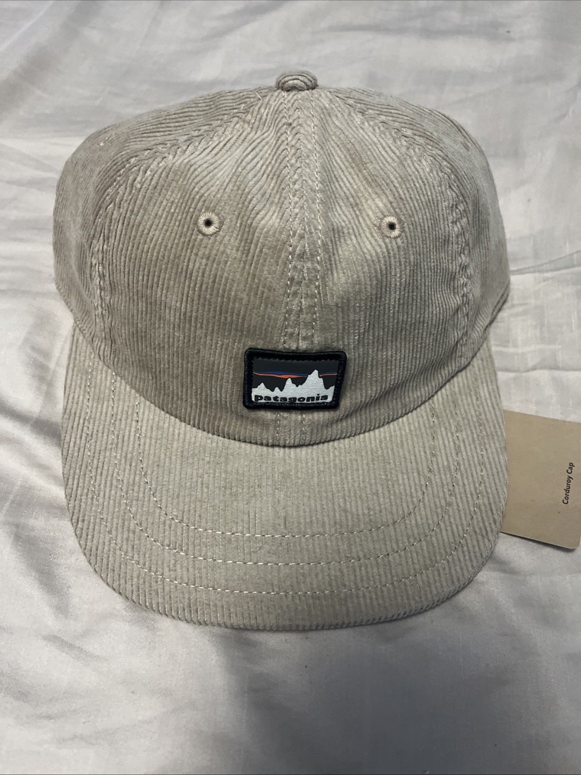 Patagonia Corduroy Cap Skyline Seabird Grey NWT