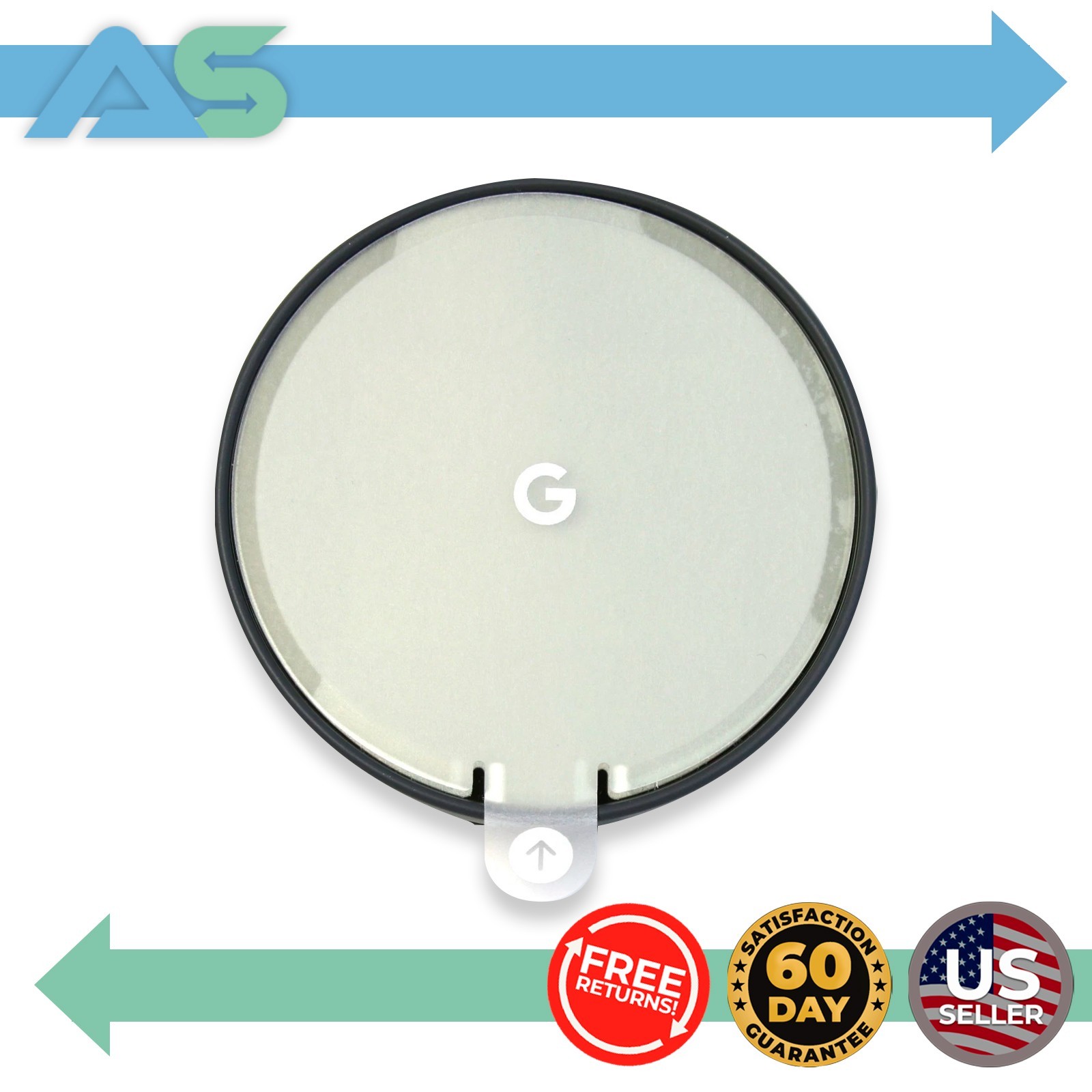 Google Nest Smart Home Programmable Wi-Fi Thermostat GA02081-US G4CVZ | Charcoal