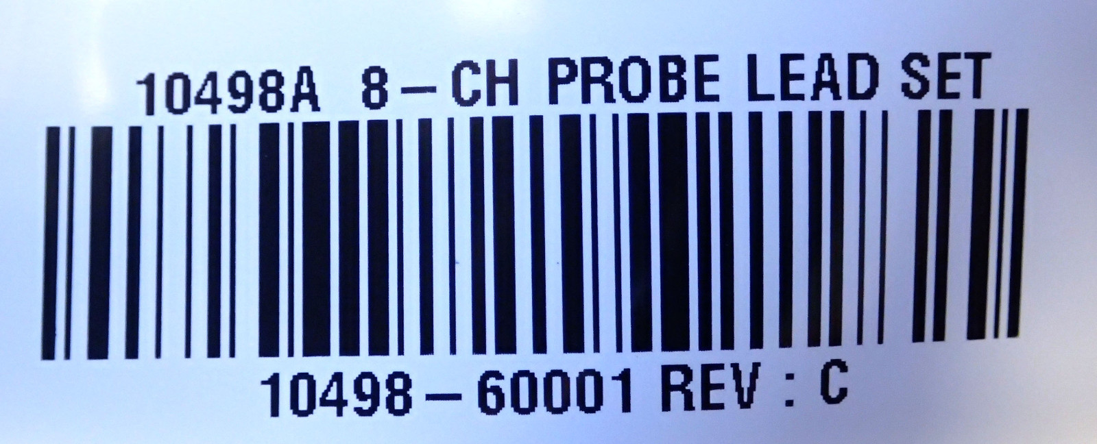 NOS AGILENT 10483A 3-STATE 3.3V PATTERN GENERATOR DATA POD & 10498A PROBE LEAD