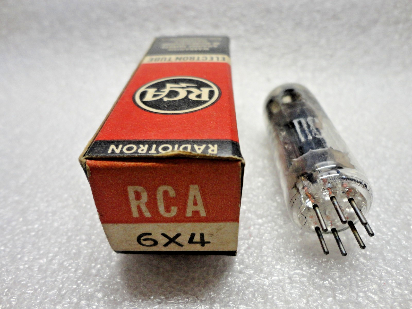 6X4 Vacuum Tubes, RCA or GE, Your Choice, NOS in Box, Shipped Safe and Quick