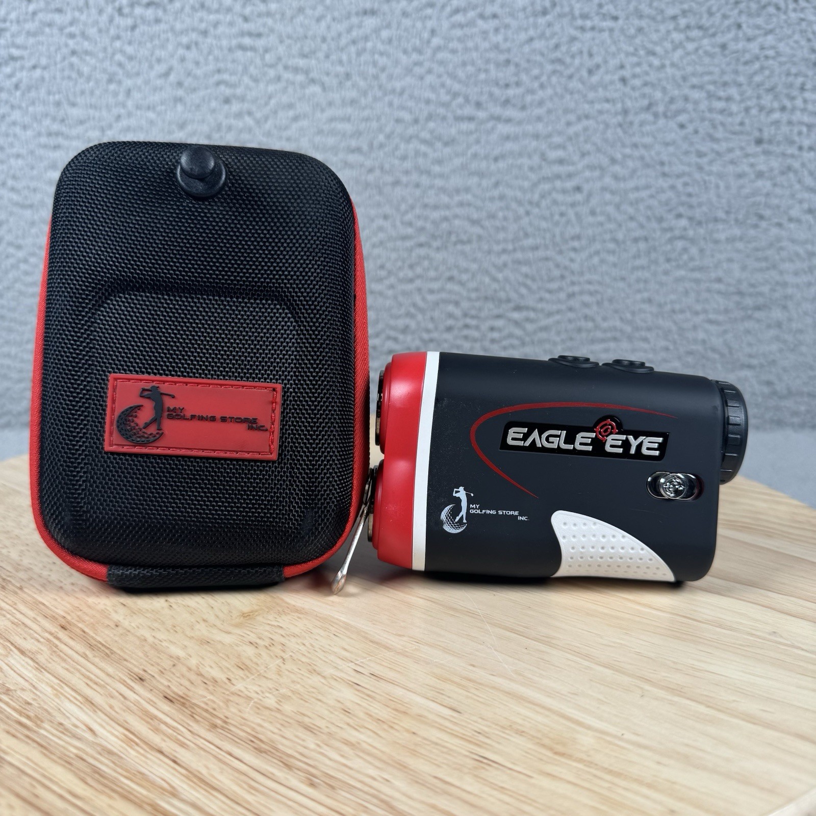 Eagle Eye Elite Laser Golf Rangefinder 1000 Yards Magnetic Strip With Case