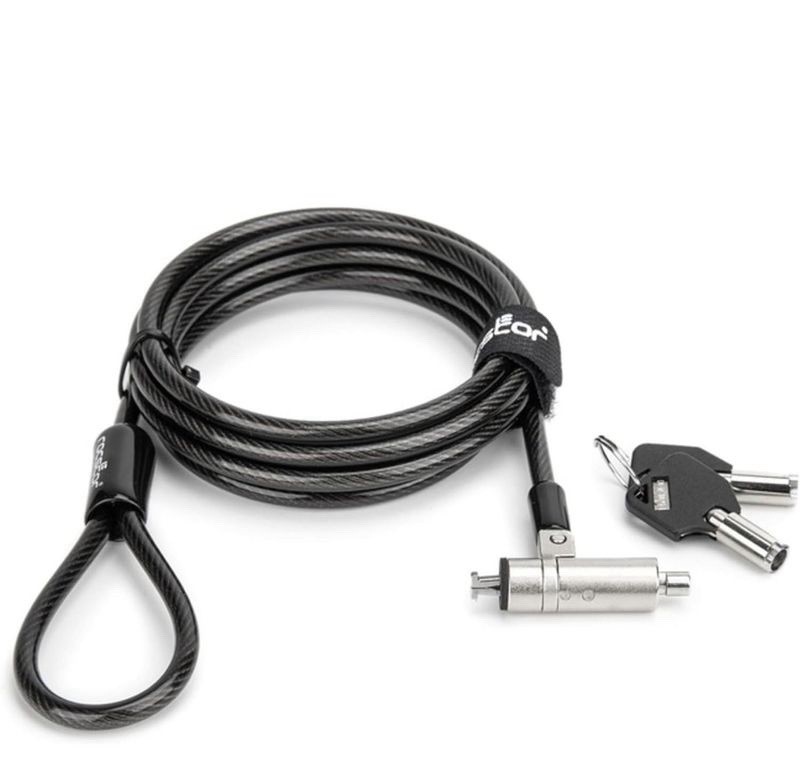 Rocstor N19 Security Cable Lock For Nano-Shaped Slots - (2) Keys - TAA