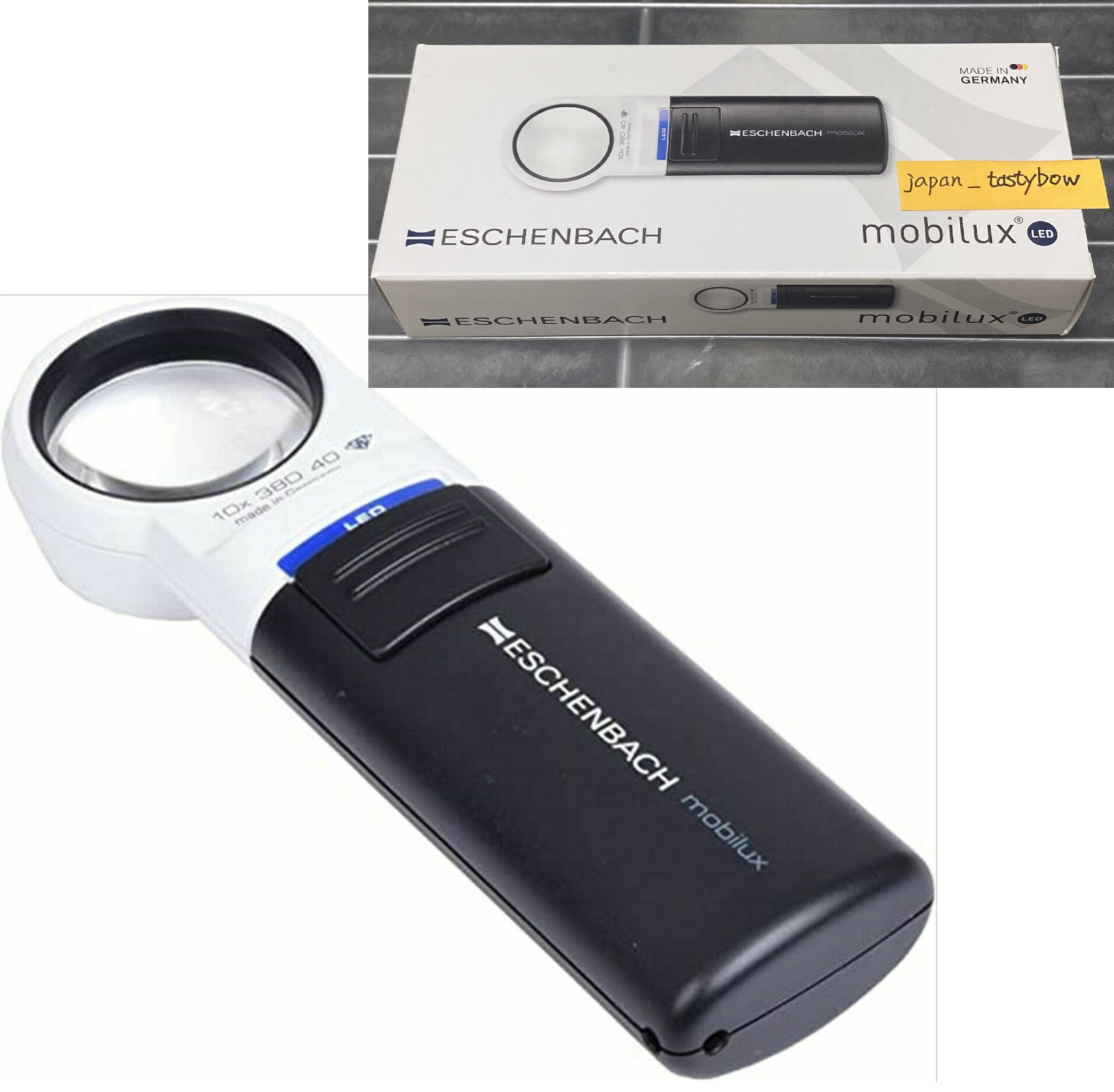 ESCHENBACH Hand-held loupe Mobilux 10 times magnification 1511-10