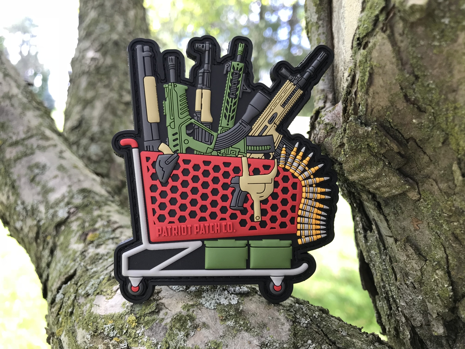 Patriot Patch Co. - Gun Store Shopping Cart - Patch