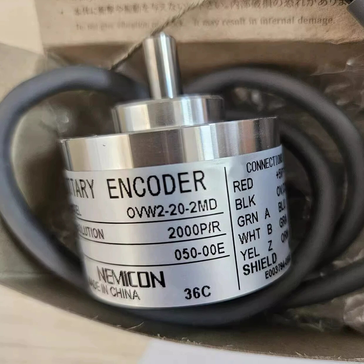 1pcs NEMICON OVW2-20-2MD-050-00E Encoder