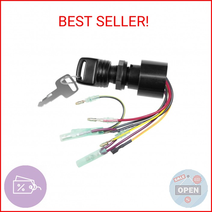 KALANBAY Ignition Key Switch 87-17009A2 87-17009A5 for Mercury Outboard Motors R