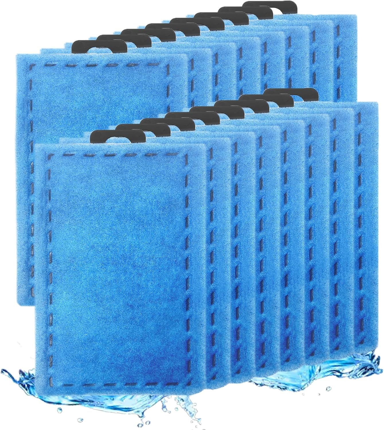 16 Pack Rite-Size E Filter Cartridges Compatible with Marineland Emperor PRO Pow