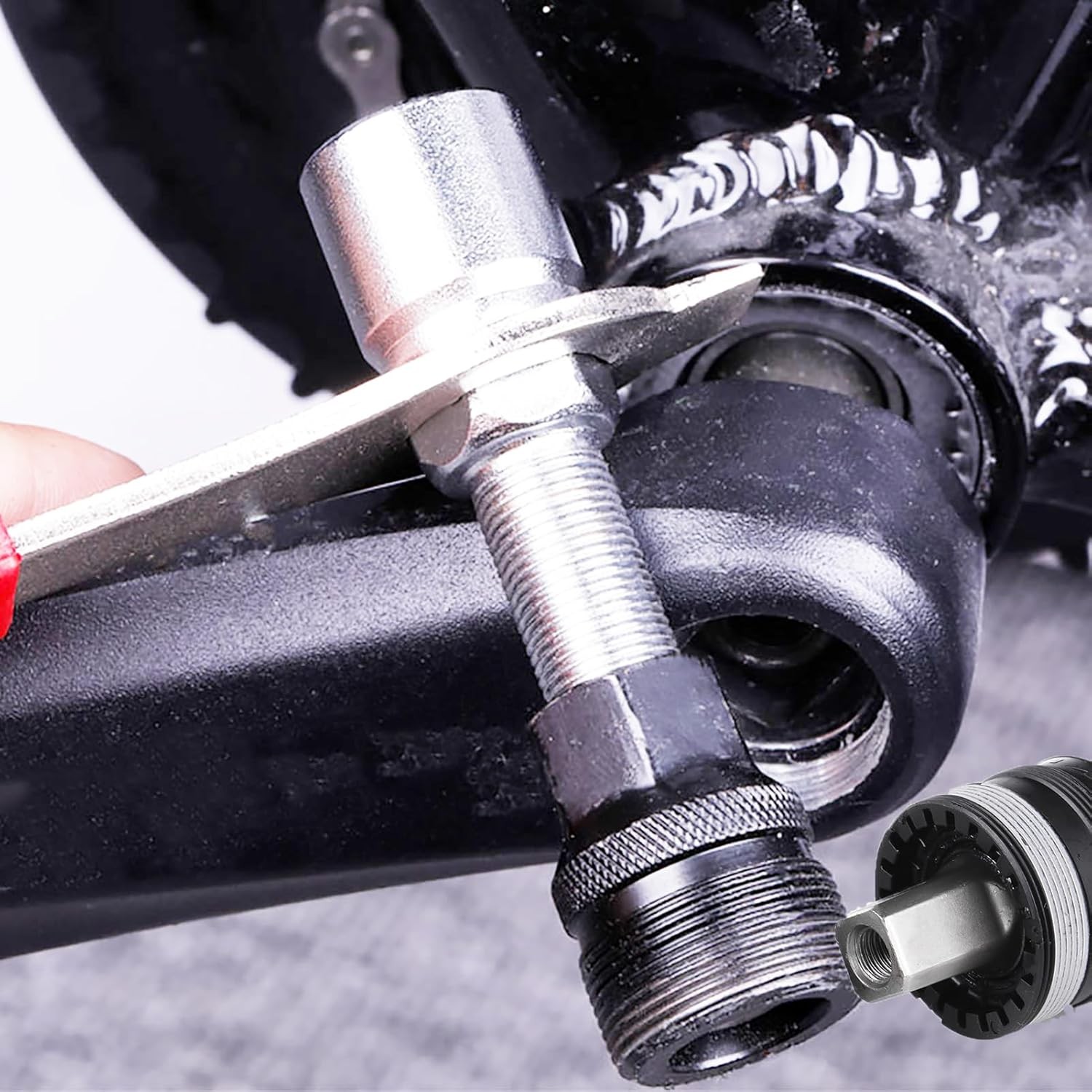 Professional Bicycle Crank Extractor Bottom Bracket Remover Spanner Repair Tool