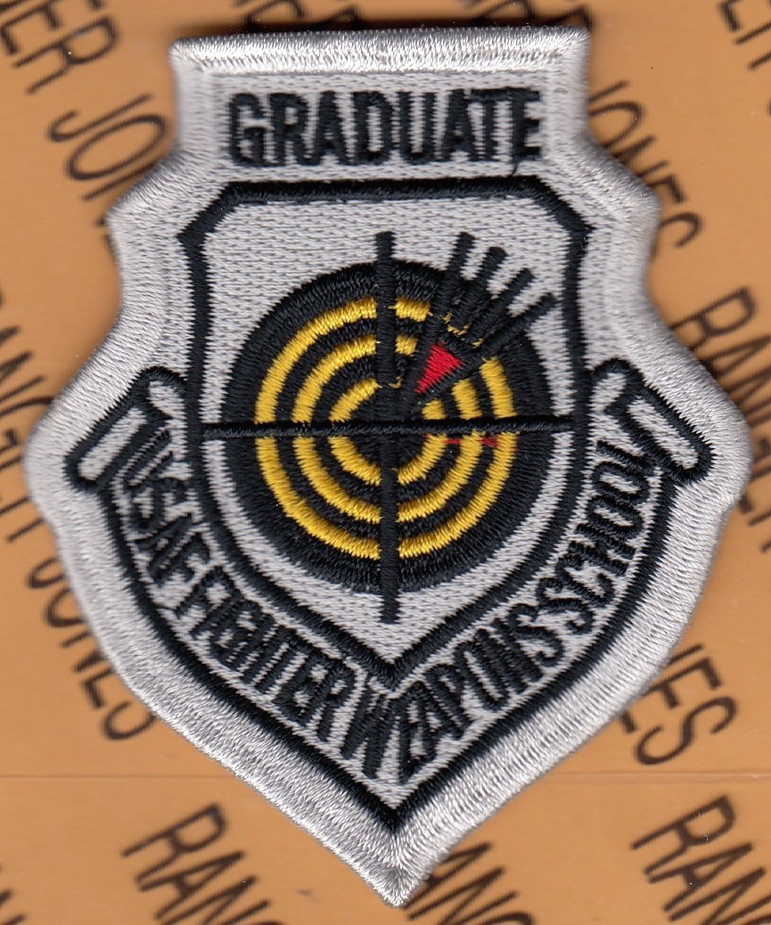 USAF Air Force Graduate Fighter Weapons School FWS ~3.25" patch c/e