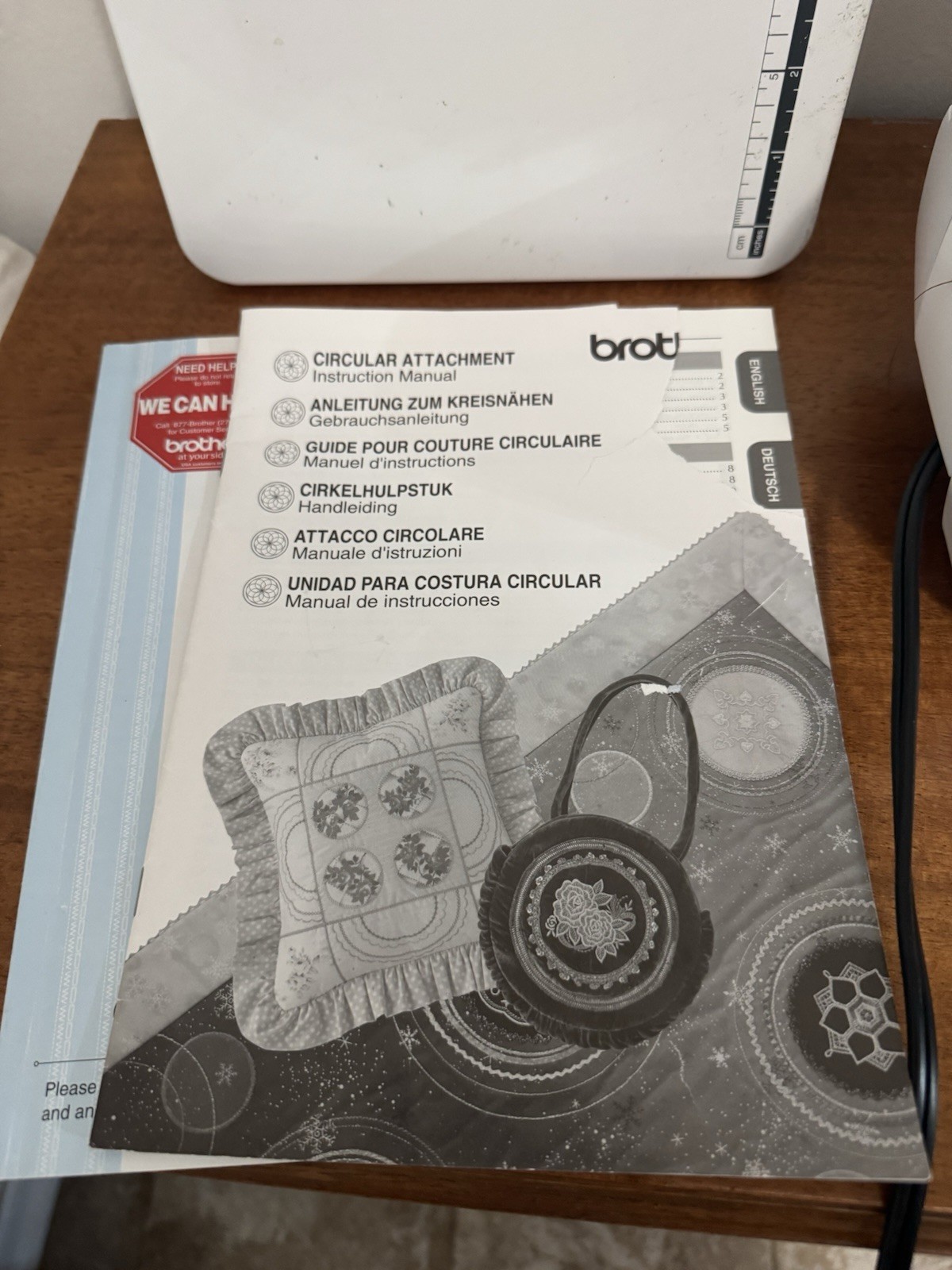 Brother BX2925PRW Project Runway Computerized Sewing Machine Pedal Table Manuals