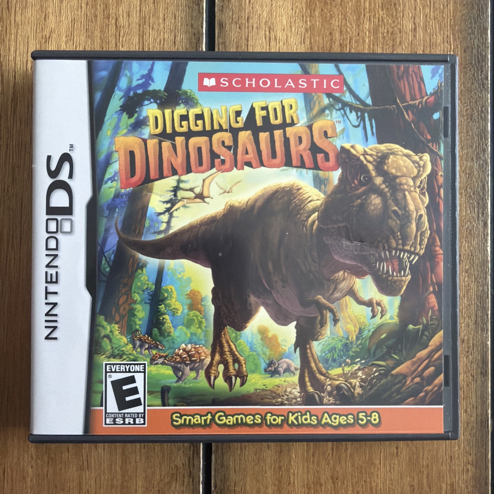 My Amusement Park Digging for Dinosaurs nintendo ds case and manual only NO GAME