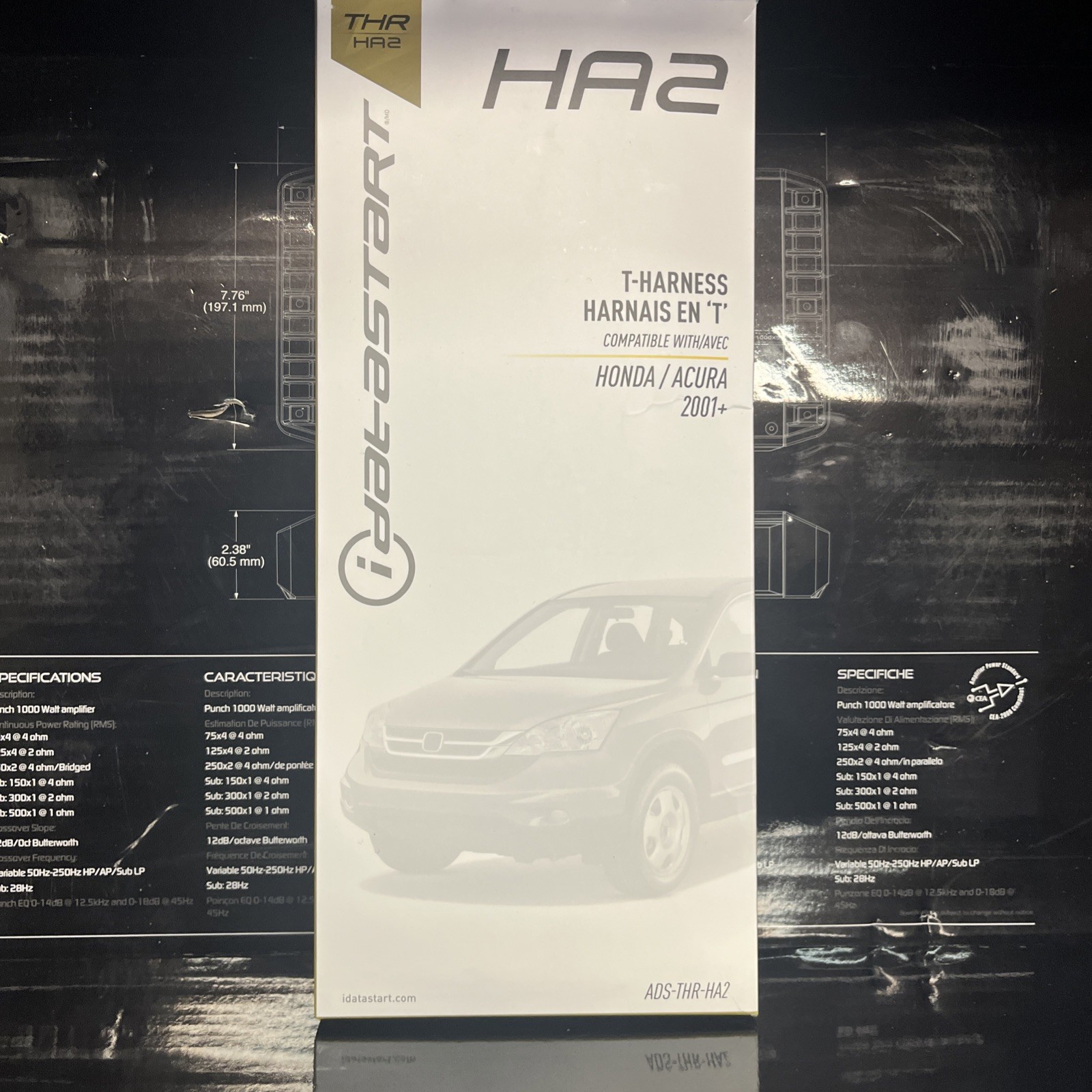 iDatalink ADS-THR-HA2 T Harness Remote Start for HONDA ACURA MODELS 2001 to 2015