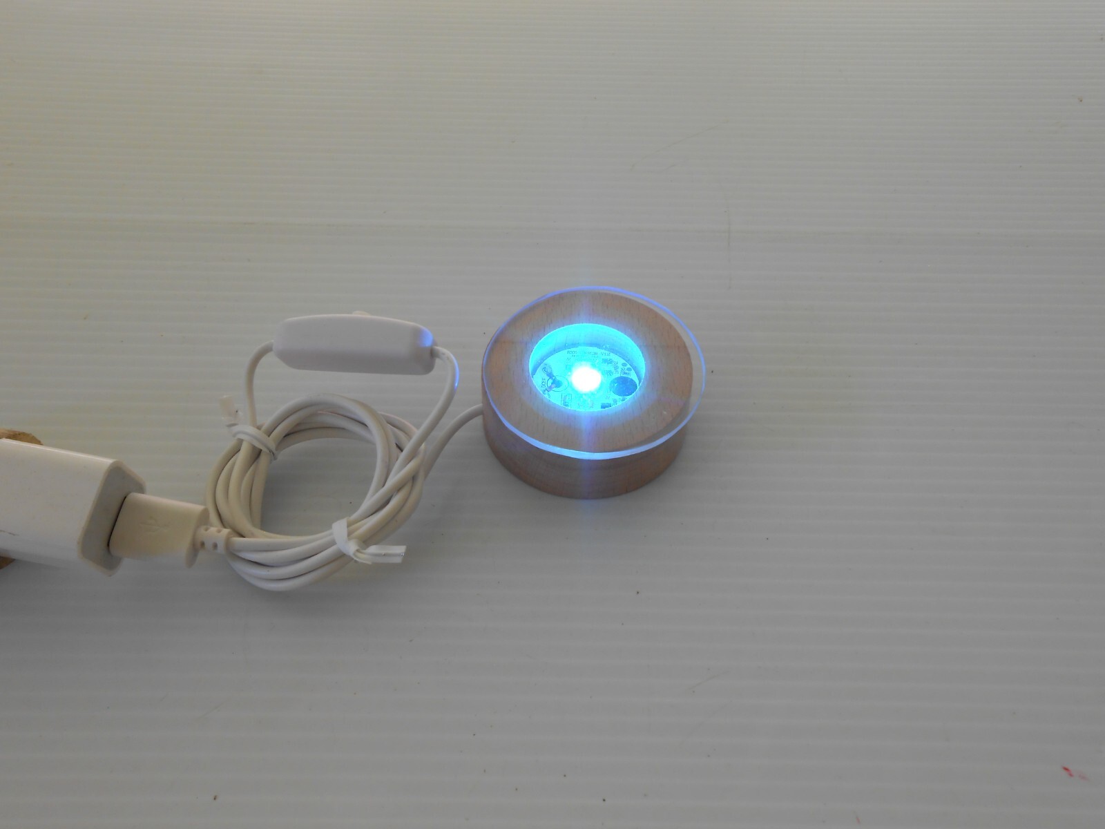Color Changing L E D Glow Base T-1062