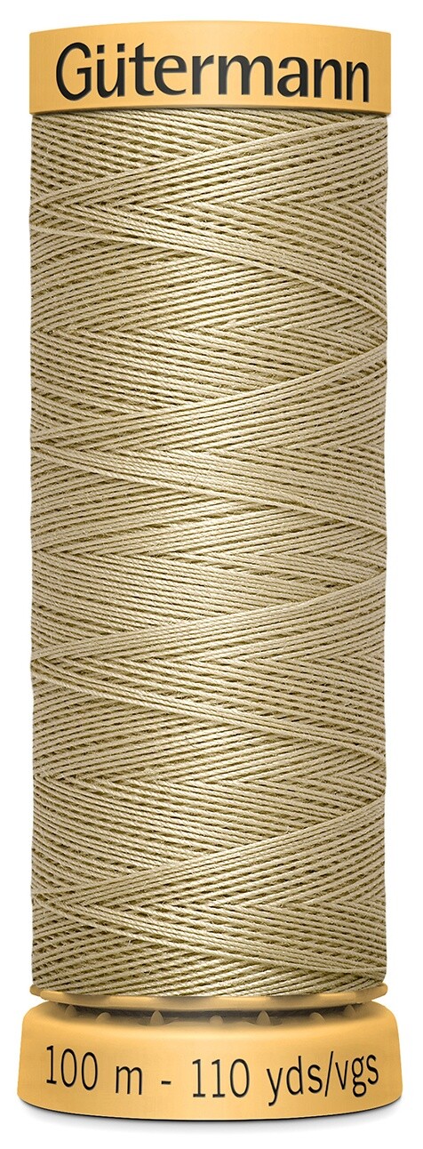 Natural Cotton Thread 110yd Tan