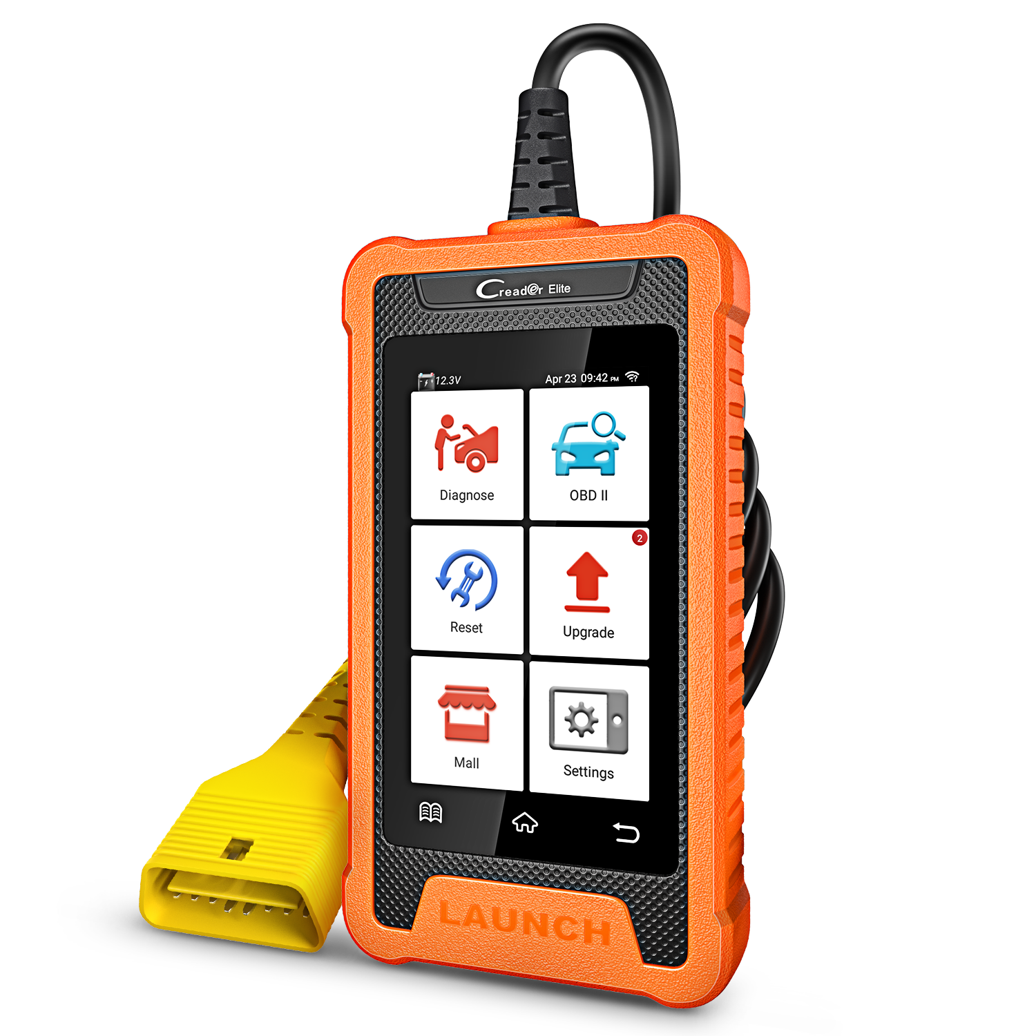 LAUNCH Elite Car OBD2 Scanner Reader Bidirectional Scan Tool for Audi For Skoda