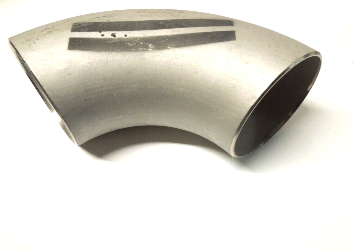 4" Schedule 10 Long Radius Butt Weld 90° Elbow 304/L Stainless Steel New Surplus