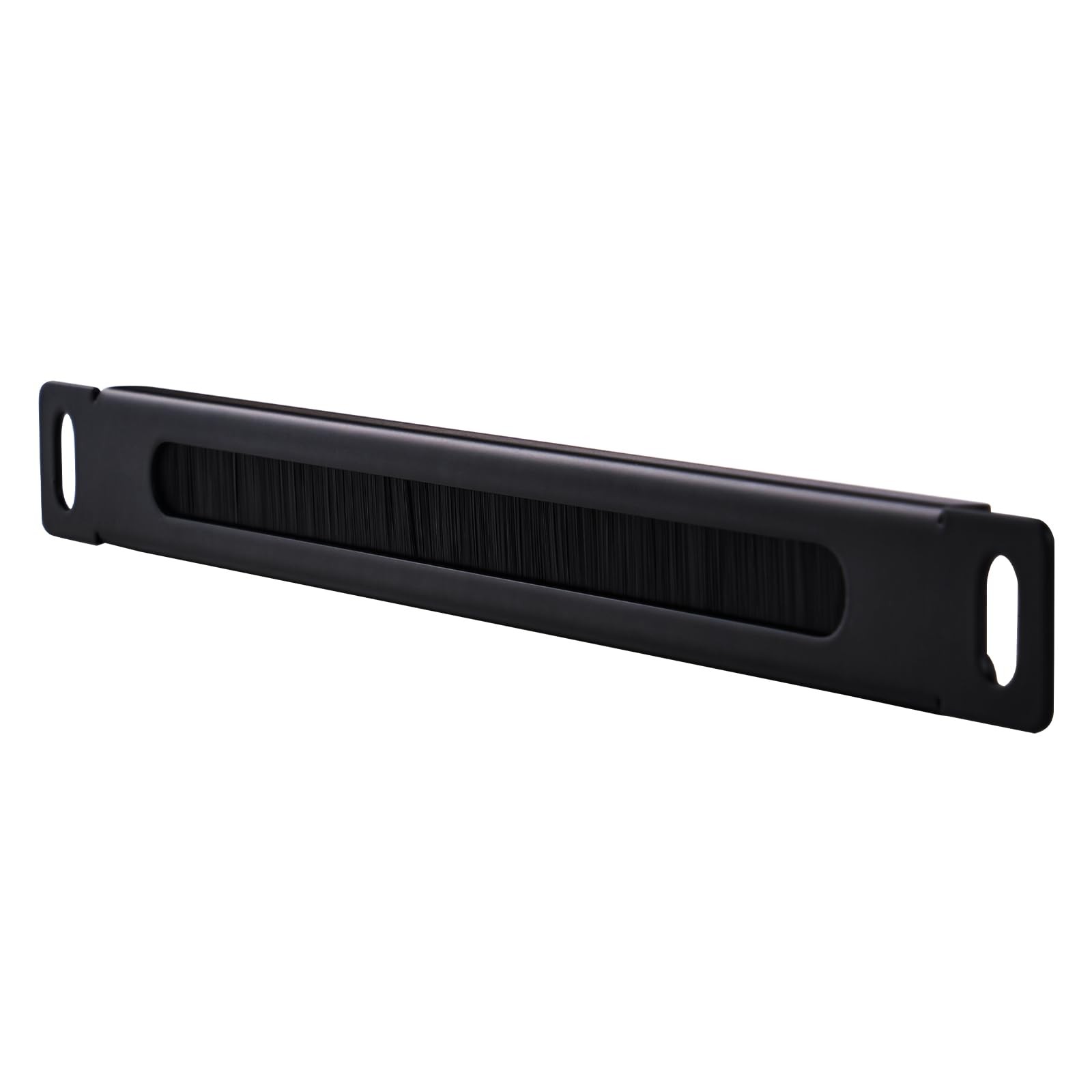 0.5U Brush Cable Manager Rack Mount Management Panel 10 Inch Server DeskPi