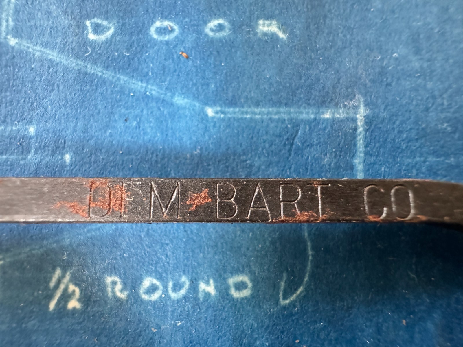 2 VINTAGE DEM-BART CO CHECKERING TOOL ORIGINAL BOX GUN EXTRA