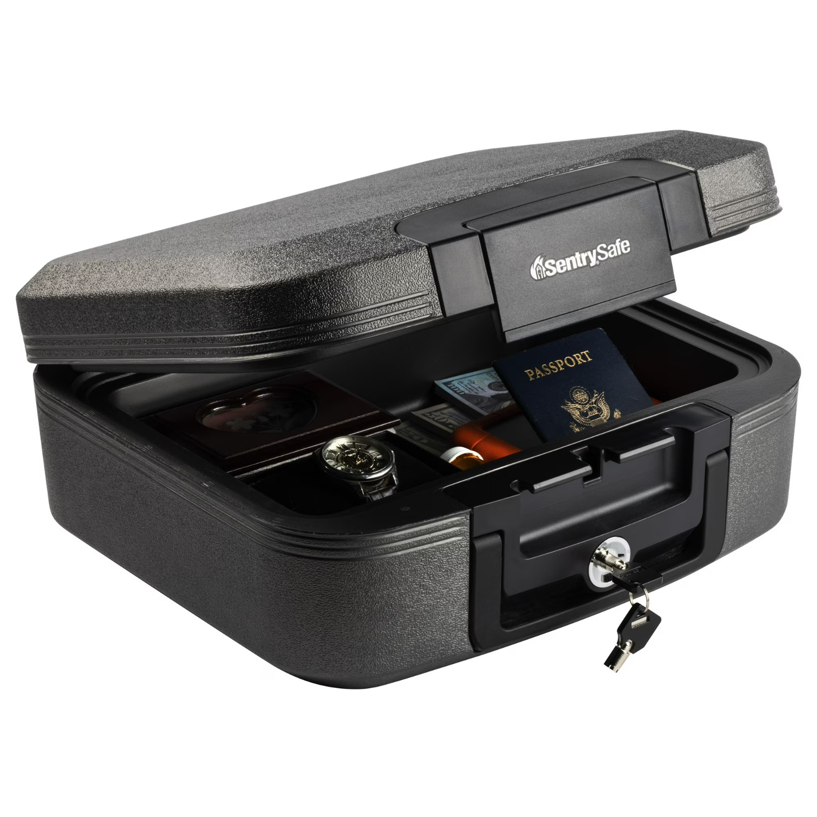 SentrySafe CHW20201 Fire and Water-Resistant Chest Safe with Key Lock 0.28 Cu.ft
