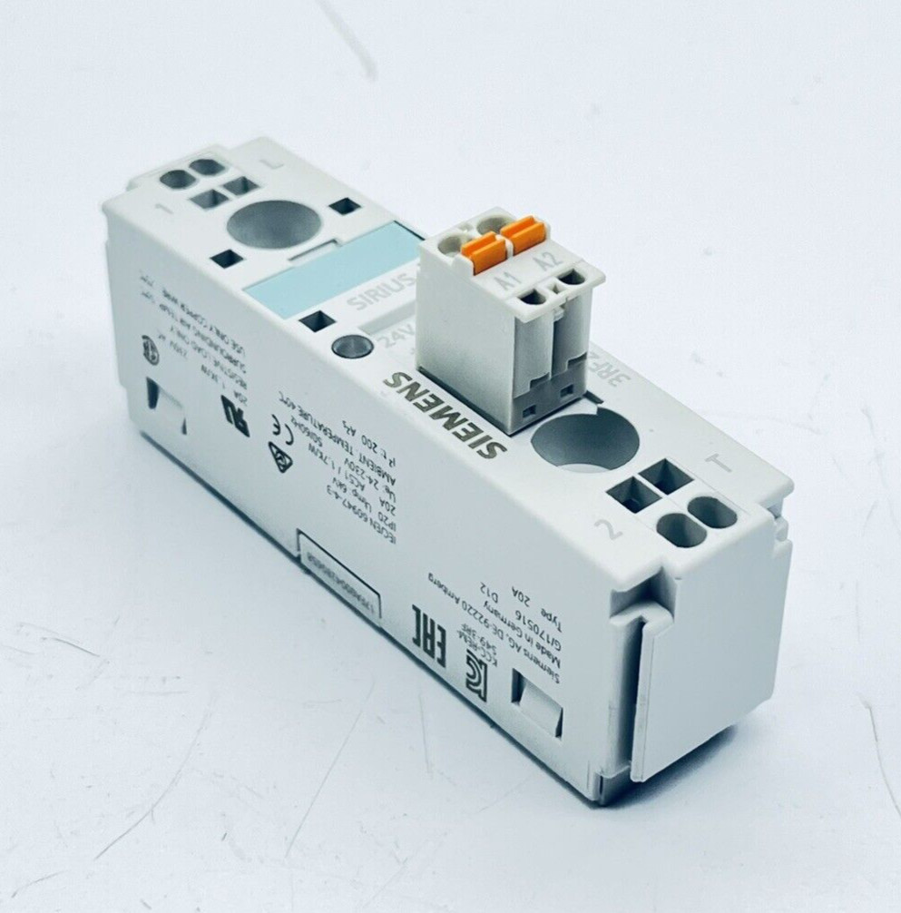 SIEMENS 3RF2120-2AA02 SOLID STATE RELAY 24VDC 6KW 20A 24/230VAC