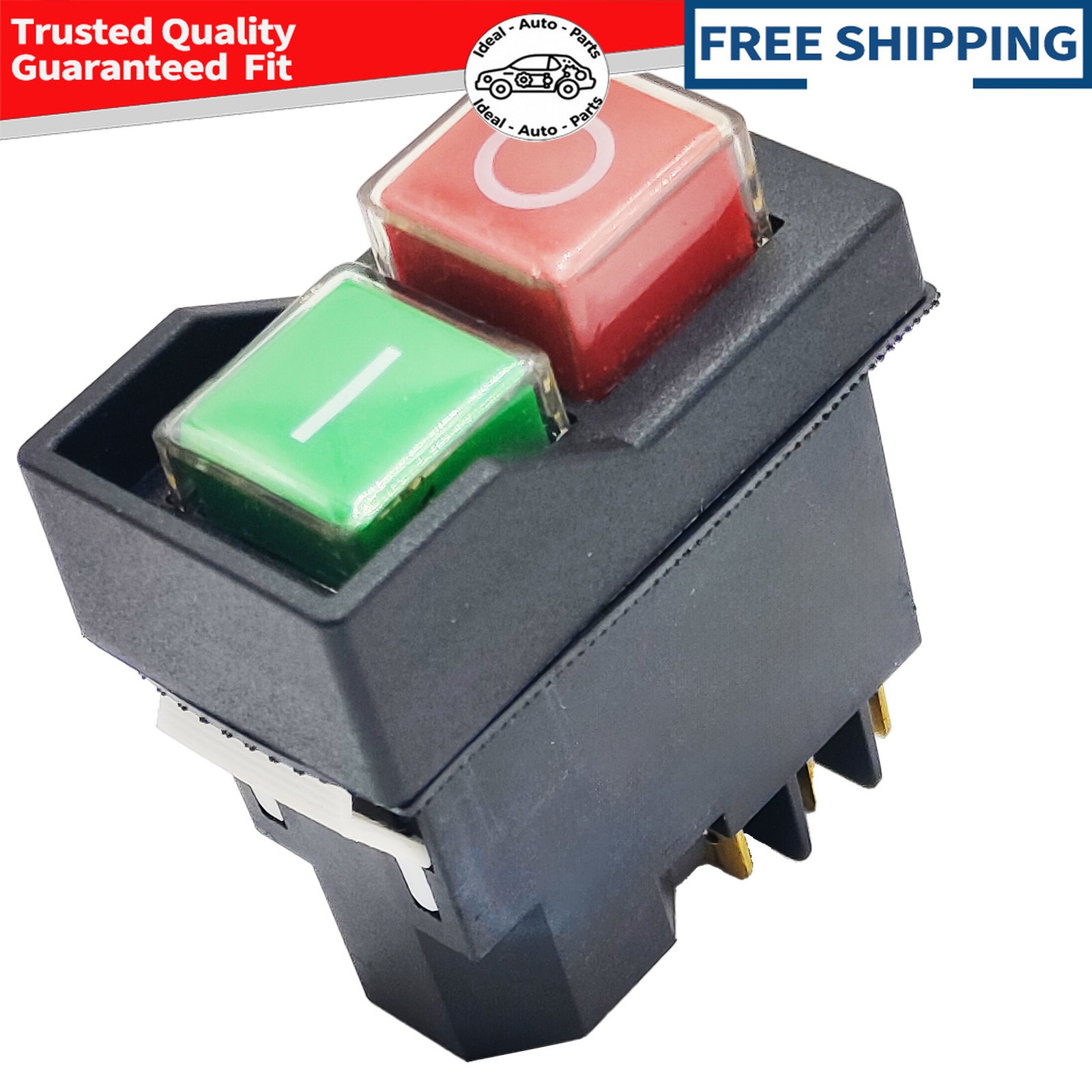 6 Pins Table Saw Push Button Switch Replaces for CMXETAX69434502, 10-Inch Button