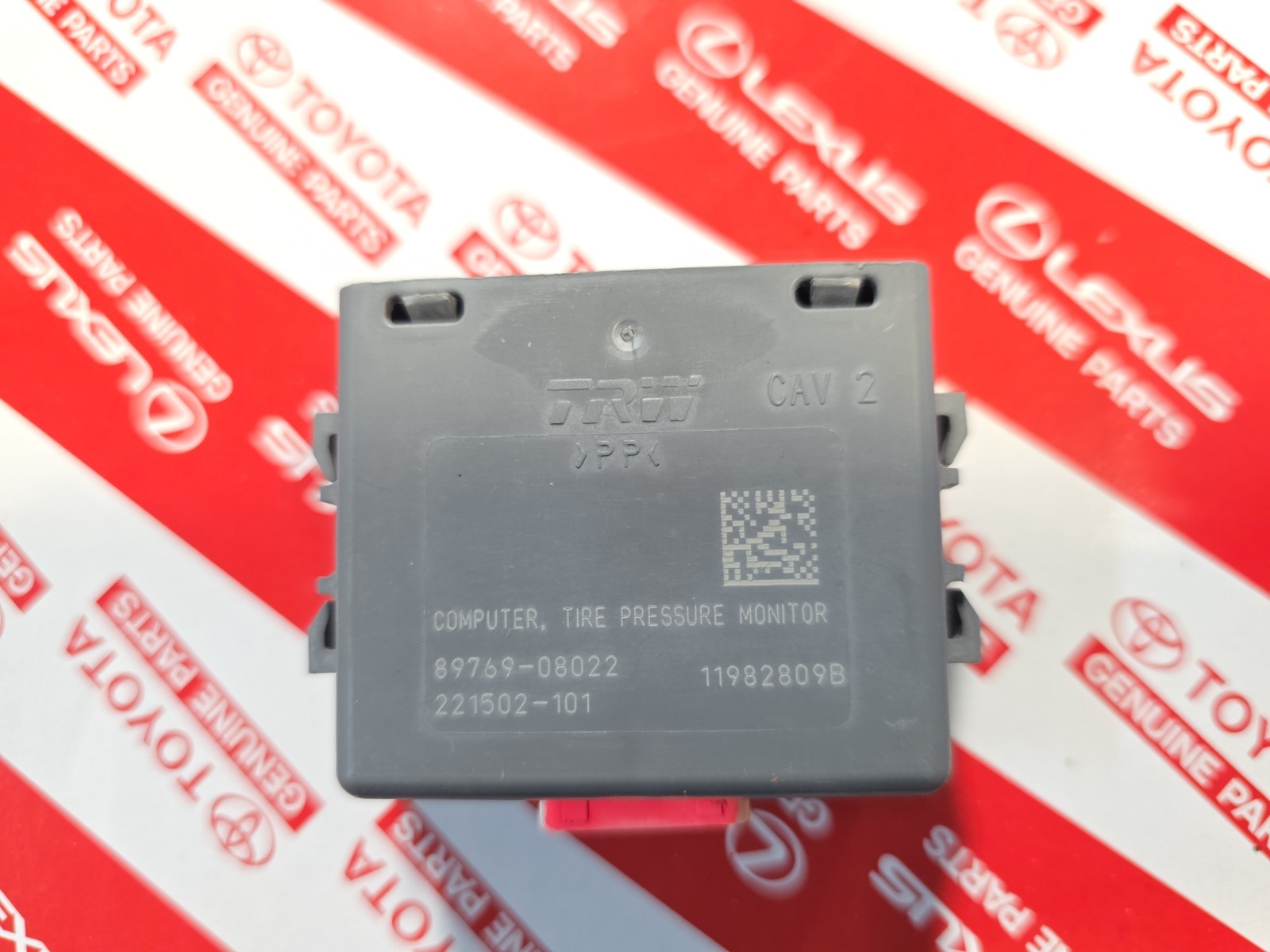 2007-2010 TOYOTA SIENNA TPMS CONTROL MODULE, COMPUTER OEM 89769-08022