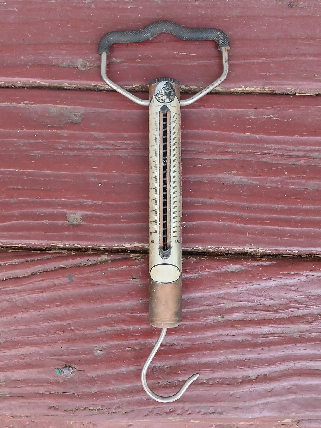 Vintage Rapala Practice catch & Release  Tube Scale 25Lb Mechanical/spring