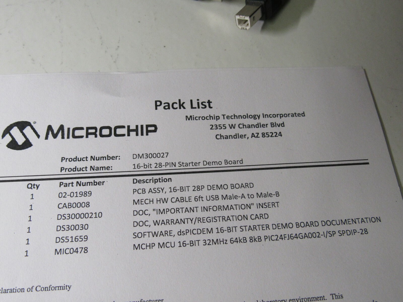 Microchip Development Tools 16 Bit 28P Starter. Read Description. FREE SHIPPING