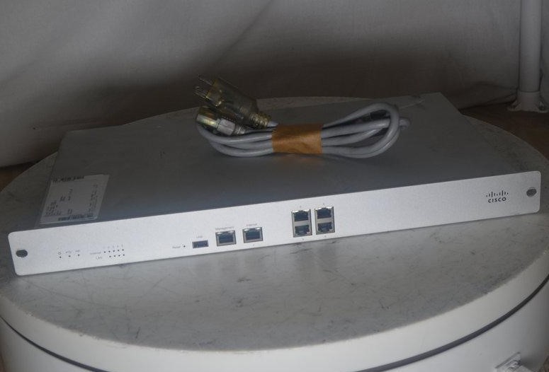 Cisco Meraki MX80 A80-17100 Managed Firewall Security Appliance UNCLAIMED