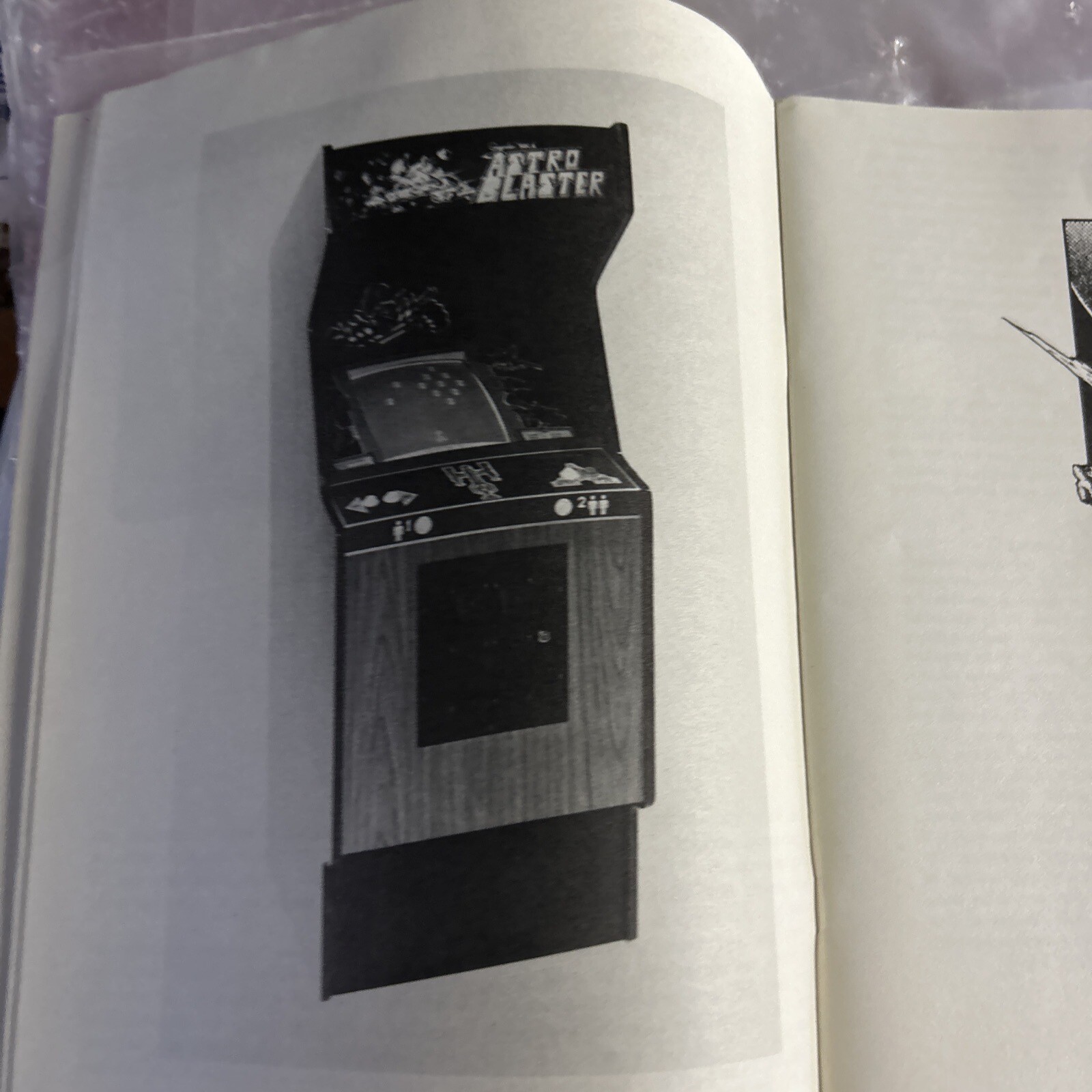 ASTRO BLASTER SEGA   With Schematics ORIGINAL   owners manual ARCADE Video GAME