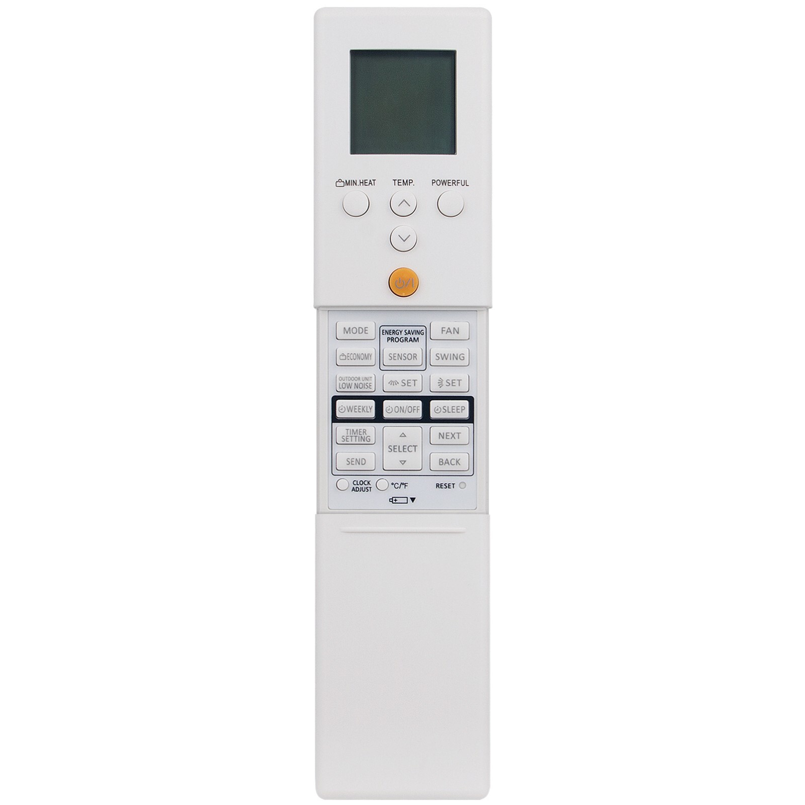 Universal Replace Remote for Fujitsu Air Conditioner AR-REF3E AR-REM1U AR-REG1U