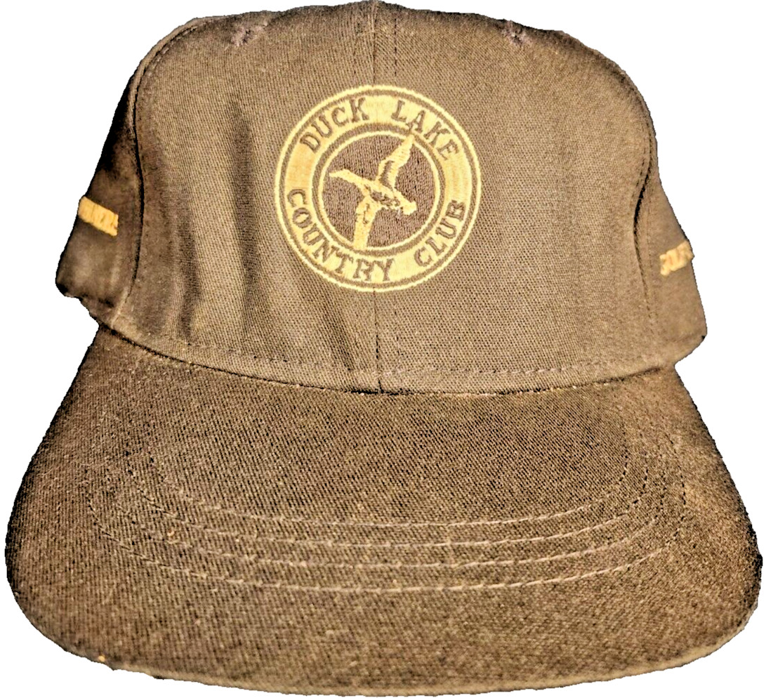 Imperial Headwear Duck Lake Country Club "Golf is Brutal" "No Whiners" Adj Hat