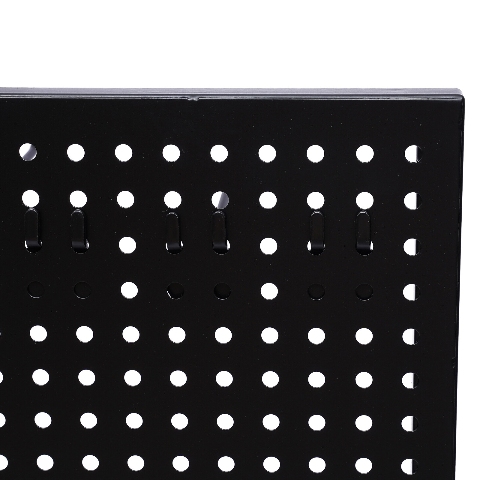 4-Tier Metal Baker's Rack With Locking Wheels, Wine Rack & 5 Hooks