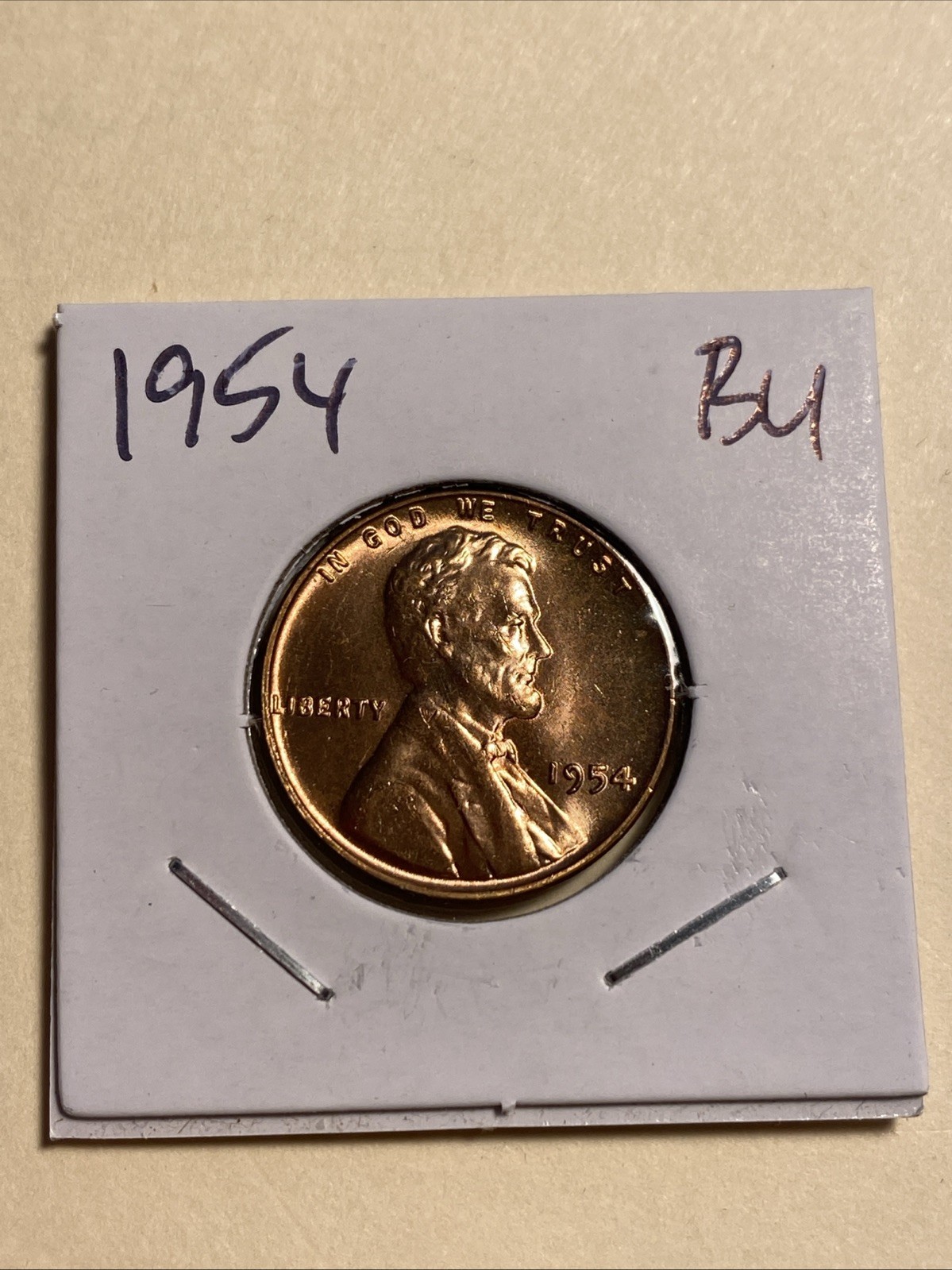 1954 Lincoln Cent BU Free Shipping